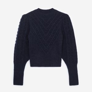 NWT Wool Blend Sweater in Navy